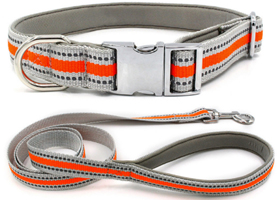 Popular new style reflective dog collars